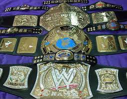 Wwe Aew Championship Belts