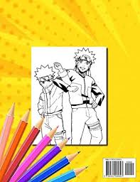 He is on the konohamaru team along with mitsuki and sarada. Boruto Naruto Next Generations Coloring Book Coloring Pages For Everyone Adults Teenagers Tweens Kids Boys Girls Naruto Boruto Amazon Sg Books