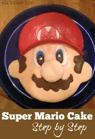 Mario cake for my sons 10th birthday. How To Make A Super Mario Cake Meet Penny