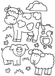 Toddlers Coloring Pages Farm Animals Farm Coloring Pages Animal Coloring Books Farm Animal Coloring Pages