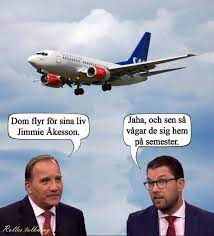 Easily add text to images or memes. Meme Stefan Lofven Forsoker Laxa Upp Jimmie Akesson Sverigedemokraterna