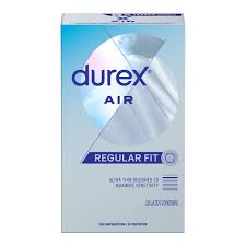 Durex Air Condoms, Extra Thin, Transparent Natural Rubber Latex Condoms for  Men, Regular Fit, FSA & HSA Eligible, 10 Count: Buy Online at Best Price in  Egypt - Souq is now Amazon.eg