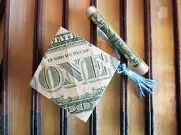 Diy How To Fold 2 Money Origami Graduation Cap Diploma Dollar Origami Graduation Gift Idea Youtube Dollar Origami Dollar Bill Origami Money Origami