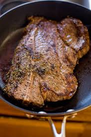 Generously season steaks with salt and pepper. Perfect Pan Fried Steak