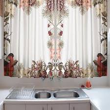 deals on ofloral kitchen curtains new
