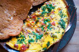 Spicy Indian Style Masala Frittata Recipe Recipe Breakfast Recipes Indian Frittata Recipes Recipes