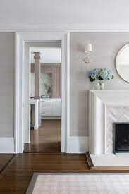 Grasscloth Wallpaper In The Dining Room Grasscloth Wallpaper Dining Room Dining Room Wallpaper Grey Grasscloth Wallpaper
