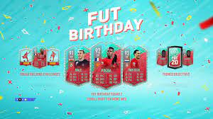 The brand new design features purple, pink, red and blue colours, much different to what has been seen in fut birthday promos. Fifa 20 Fut Birthday Guide Upgraded Van Dijk Pogba And Bale Cards Out Now Gamesradar