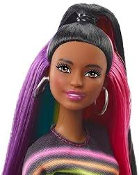Barbie Capelli Arcobaleno Afroamericana, Bambola con Accessori, per Bambini  3+ Anni, FXN97 : Amazon.it: Giochi e giocattoli
