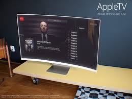 Apple tv is a digital media player and microconsole developed and sold by apple inc. Apple Tv Konzept Zeigt Itv Mit Gebogenem Display Ios 7 Bilder Stereopoly