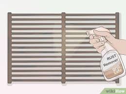 This prevents food from sticking on your grill making it much easier to cook on. 4 Easy Ways To Clean Rusted Grill Grates Wikihow