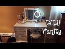 Here are some examples of epic desk pcs. Diy Makeup Vanity With A Thrifted Desk Youtube