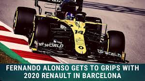 Watch fernando alonso blast around yas marina in the renault r25 which powered him to the 2005 world championship, the first of his two titles for the team. Fernando Alonso Tests 2020 Renault At Filming Day In Barcelona F1 News 14 10 20 Youtube