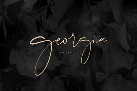 Georgia script comes with uppercase, lowercase, numerals, punctuations and so many variations on each characters include opentype alternates, common ligatures. Georgia Script Font Free Download Download 14619 Free Commercial Use Script Fonts