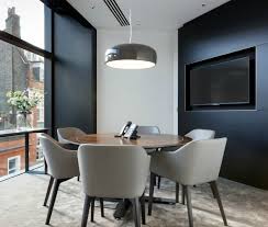London Office Design Meeting Room We Love The Luxurious Feel Of This Meeting Space With Circ Meeting Room Design Luxury Office Chairs Dining Room Design