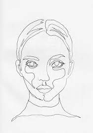 Focusing on the model's face only, i try to get proportion and distance co. Pacificdais Art Drawings Sketches