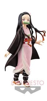 The anime character nezuko kamado is a teen with past waist length black hair and pink eyes. Kimetsu No Yaiba Kamado Nezuko Kimetsu No Yaiba Figure Kizuna No Sou Vol 2 Bandai Spirits Myfigurecollection Net