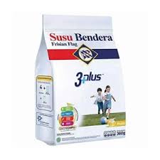 Susu bendera 3plus packaging from 2019, using the 1997 frisian flag logo. Jual Susu Bendera 3 360 Gr Pt Jaya Utama Santikah Kota Tangerang Banten Indotrading