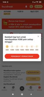 Cara Menghasilkan Uang Lewat Kode Referal Apk Buzzbreak Aplikasi Uang Peringatan