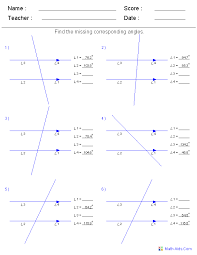 Geometry Worksheets Angles Worksheets For Practice And Study Geometry Worksheets Angles Worksheet Mathematics Worksheets
