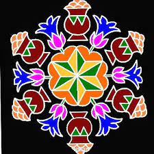 கோலம்), also known as muggu (telugu: 16 Best Pongal Kolam Designs That You Should Try In 2019 Pongal Kolam Rangoli Designs Kolam Dots