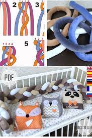Braided Bumper Pattern Crib Bumper Braided Crib Bumper Baby Etsy In 2021 Baby Crib Diy Crib Bumper Baby Cribs
