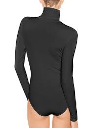 Seamless, soft rollneck string body with sophisticated style. Langarm Rollkragen Damen Body Nahtlos Weich Wolford