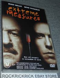 EXTREME MEASURES DVD HUGH GRANT, GENE HACKMAN, SARAH JESSICA PARKER REGION  4 | eBay Australia