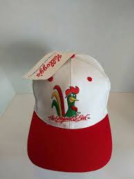 Vtg Kelloggs Corn Flakes Snapback Hat New W Tag Cornelius Rooster Cereal Nos 90s Kelloggs Baseballcap
