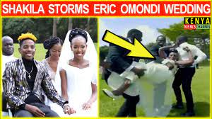 Eric Omondi wedding drama - See how Shakila stormed in🔥 - YouTube
