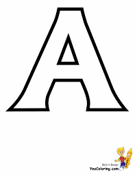 Easy abc coloring sheet 04! Standard Letter Printables Free Alphabet Coloring Page Numbers