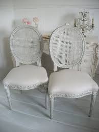 Set Of 4 Vintage French Cane Back Dining By Fullbloomcottage Furniture Dining Chairs French Chairs