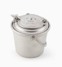 Rounded, of ceramic ware or metal or glass for holding liquids or solids or for cooking in. Glue Pot Lee Valley Tools