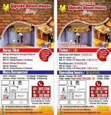 Due to his love towards melaka, he decided to set up a new and unique attraction in melaka. Upside Down House Melaka Tiket