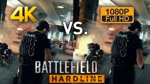 1080p (full hd) has been the standard for most of the last decade at 1920 x 1080. 4k Vs 1080p Graphics Comparison Battlefield Hardline Youtube
