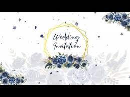 Template Undangan Digital Pernikahan Kosong Wedding Invitation Youtube Kartu Pernikahan Pernikahan Undangan Pernikahan