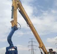 Excavator Pile Driving Long Boom Heavy Equipment Piling Boom ...