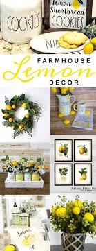 Farmhouse Lemon Decor Freshen Up Your Home With Some Farmhouse Lemon Decor Farmhouse Farmhousestyle Lemon Kitchen Decor Lemon Decor Country House Decor
