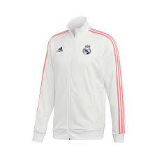 Последние твиты от real madrid c.f. Jacket Adidas Real Madrid 3 Stripes Track 2020 2021 White Dark Blue Football Store Futbol Emotion