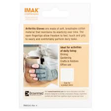 Imak Arthritis Gloves Large Pair Walmart Com