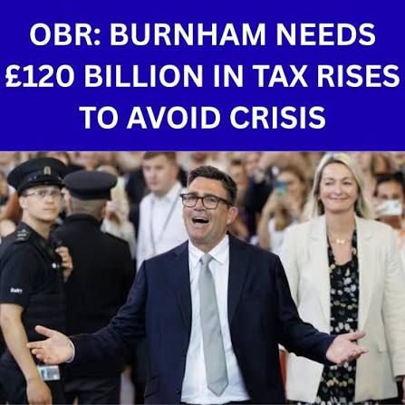 Andy Burnham wants to impose £38bn in new taxes, despite having no mandate  at all from the British people. We need a general election now.
