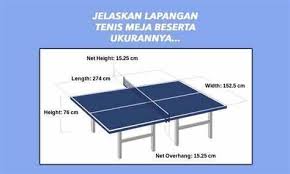 Jika anda mencapai halaman ini dari sebuah pranala internal, anda. Buatlah Satu Gambar Lapangan Tenis Meja Beserta Ukurannya Brainly Co Id