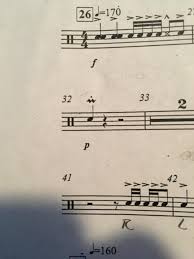 As i understand it, in music with multiple layers on a single staff, it is standard practice to place staccato when i add staccato markings in a staff with two layers, they are automatically placed on the stem side as they should be, but are instead horizontally aligned with the note head (see image). What Does This Squiggle Symbol I Found In My Snare Music Mean Drumline