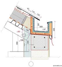 Hiddenguttet Dachbalken Metalldach Flachdach