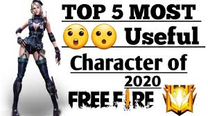 You need good tank characters in the front to shield allies with low def but high dmg! Top 5 Most Useful Character In Free Fire 2020 Ff Pro Killers Youtube