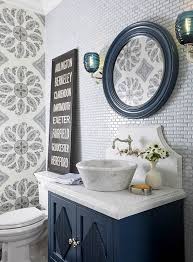 Maybe you would like to learn more about one of these? 5 Navy White Bathrooms The Inspired Room