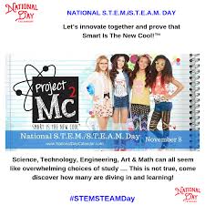 National S T E M S T E A M Day November 8 National Day Calendar National Day Calendar National Calendar Day