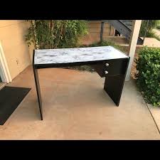 September 1, 2019 by shara, woodshop diaries. Other Wooden Black And Marble Desk Poshmark