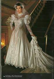 Wedding Dresses Over The Years 90s Wedding Dress Wedding Dresses 80s Beautiful Wedding Dresses