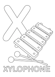 Our christmas coloring sheets are a brilliant free resource for teachers and parents to use in class or at home. Xylophone Letter X 2 Coloring Page Free Printable Coloring Pages For Kids